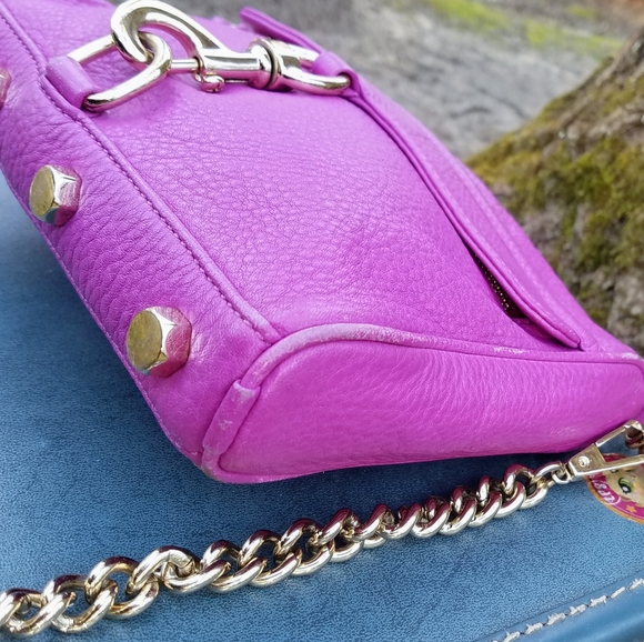 Rebecca Minkoff Mini M.A.C. 4-Way Hot Pink Bag - Picture 5 of 8